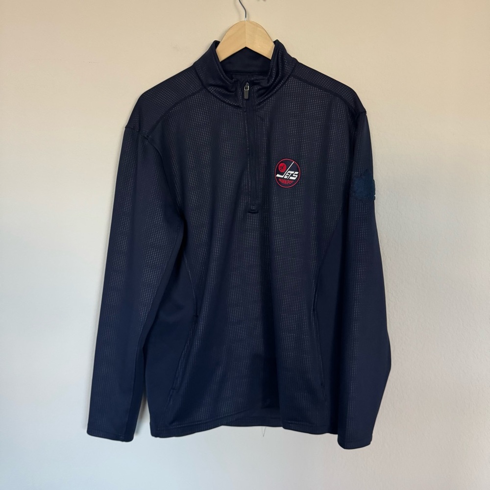 LevelWear 2016 NHL Heritage Classic Winnipeg Jets 1/4 Zip Pullover SZ L